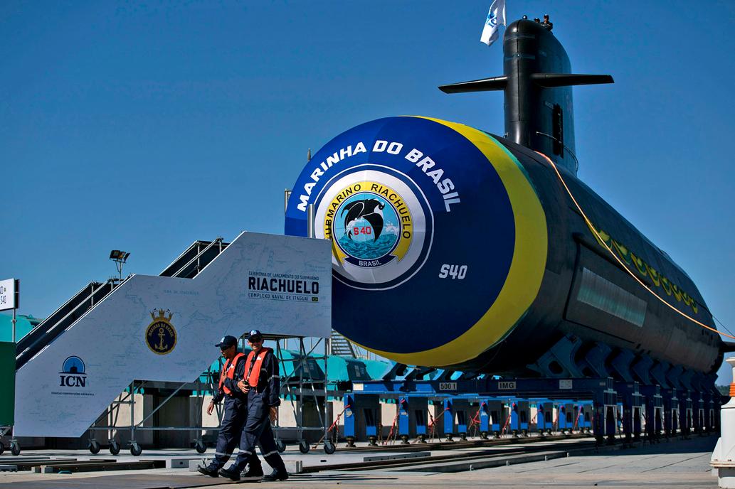 Brasil lanzó al mar un submarino nuclear Aseguran que en Bariloche pueden construir uno igual